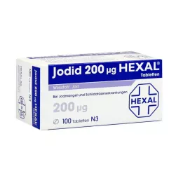 JODID 200 HEXAL tabletten, 100 stuks