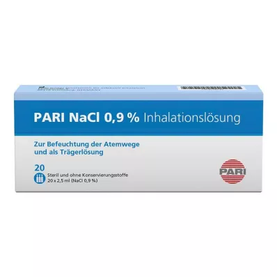 PARI Ampullen NaCl-inhalatieoplossing, 20X2,5 ml