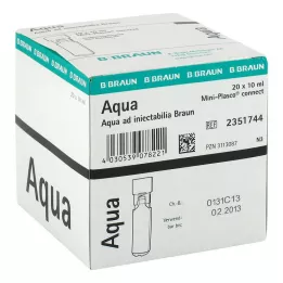 AQUA AD injectabilia Miniplasco connect Inj. oplossing, 20X10 ml