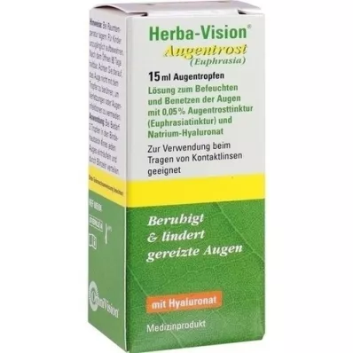 HERBA-VISION Ogentroost oogdruppels, 15 ml