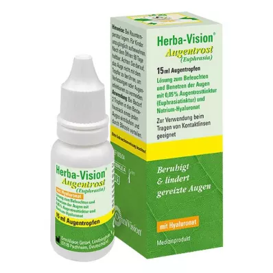HERBA-VISION Ogentroost oogdruppels, 15 ml