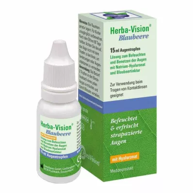 HERBA-VISION Bosbes oogdruppels, 15 ml HERBA-VISION Bosbes oogdruppels, 15 ml