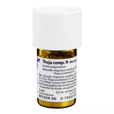 THUJA COMP.N Trituratie, 20 g THUJA COMP.N Trituratie, 20 g