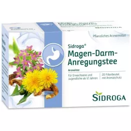 SIDROGA Maagdarm Stimulant Thee Filterzakje, 20X2.0 g