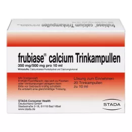 FRUBIASE CALCIUM T Drinkampullen, 20 stuks