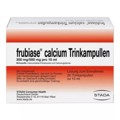 FRUBIASE CALCIUM T Drinkampullen, 20 stuks