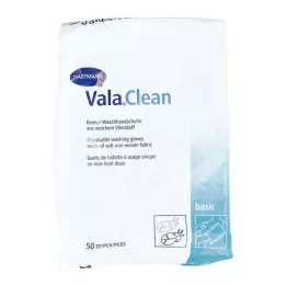 VALACLEAN Basis washandjes, 50 stuks