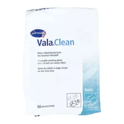 VALACLEAN Basis washandjes, 50 stuks VALACLEAN Basis washandjes, 50 stuks