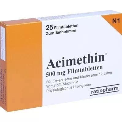 ACIMETHIN Filmomhulde tabletten, 25 stuks