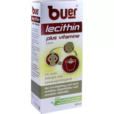 BUER LECITHIN Plus Vitaminen vloeibaar, 500 ml