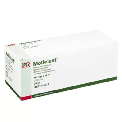 MOLLELAST Verband 10 cmx4 m individueel verpakt, 20 stuks