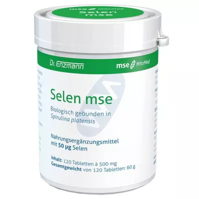 SELEN MSE 50 µg tabletten, 120 stuks