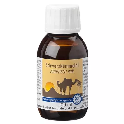 SCHWARZKÜMMELÖL Egyptisch Puur, 100 ml SCHWARZKÜMMELÖL Egyptisch Puur, 100 ml