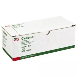 CELLONA Gipsverband 6 cmx2 m, 2X5 st