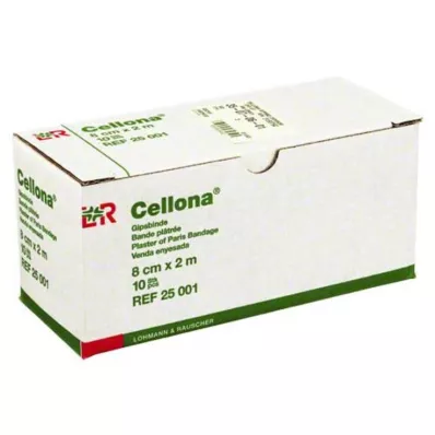 CELLONA Gipsverband 8 cmx2 m, 2X5 st CELLONA Gipsverband 8 cmx2 m, 2X5 st