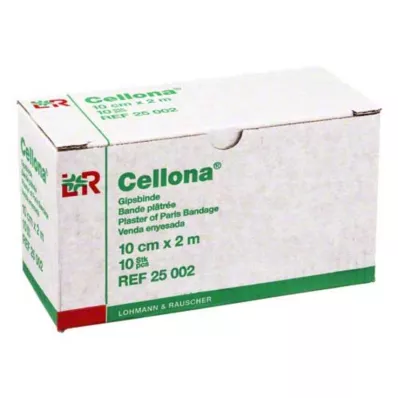 CELLONA Gipsverband 10 cmx2 m, 2X5 st CELLONA Gipsverband 10 cmx2 m, 2X5 st