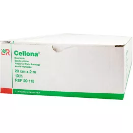CELLONA Gipsverband 20 cmx2 m, 2X5 st