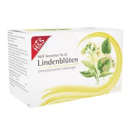 H&S Lindebloesem thee filterzakje, 20X1.8 g