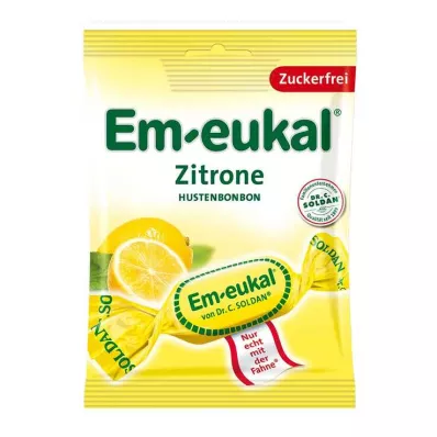 EM-EUKAL Snoepjes citroen suikervrij, 75 g EM-EUKAL Snoepjes citroen suikervrij, 75 g