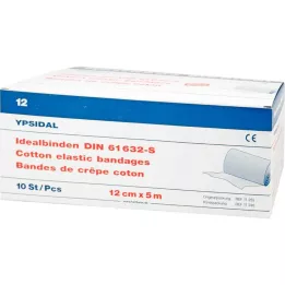 IDEALBINDE Ypsidal 12 cmx5 m cellgl.+shaft.o.cl., 10 st