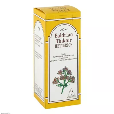 BALDRIANTINKTUR Hetterich, 200 ml BALDRIANTINKTUR Hetterich, 200 ml