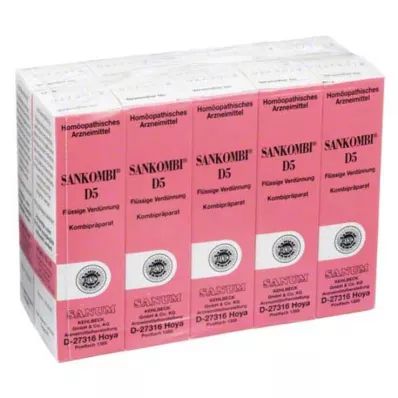 SANKOMBI D 5 druppels, 10X10 ml
