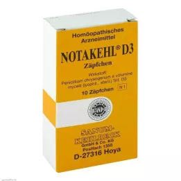 NOTAKEHL D 3 zetpillen, 10 stuks