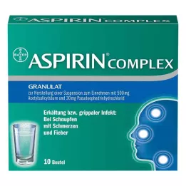 ASPIRIN COMPLEX zakje met korrels voor de bereiding van een suspensie voor toediening, 10 stuks