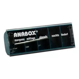 ANABOX Dagdoos turkoois, 1 stuk