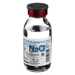 KOCHSALZLÖSUNG 0,9% glazen injectieflacon, 100 ml