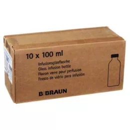 KOCHSALZLÖSUNG 0,9% glazen injectieflacon, 10X100 ml