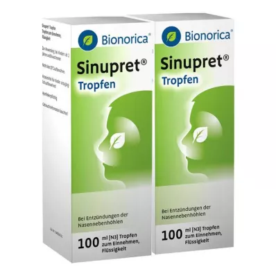 SINUPRET Druppels, 2X100 ml SINUPRET Druppels, 2X100 ml