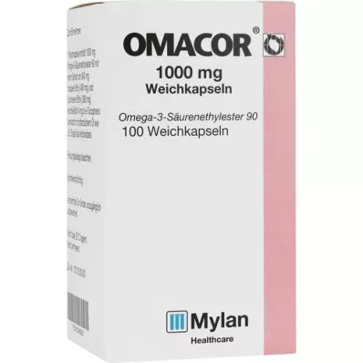 OMACOR Zachte capsules van 1000 mg, 100 stuks
