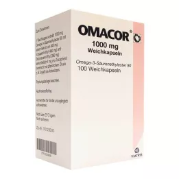 OMACOR Zachte capsules van 1000 mg, 100 stuks