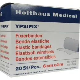FIXIERBINDE Ypsifix elastiek 6 cmx4 m los, 20 stuks