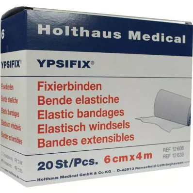 FIXIERBINDE Ypsifix elastiek 6 cmx4 m los, 20 stuks