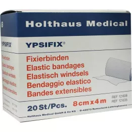 FIXIERBINDE Ypsifix elastiek 8 cmx4 m los, 20 stuks