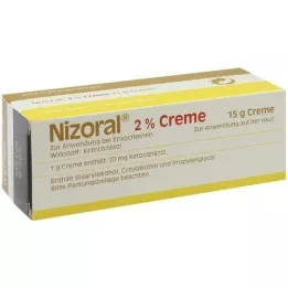 NIZORAL 2% room 15g, 15 ml