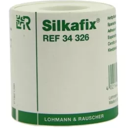 SILKAFIX Nietjesgips 5 cm x 5 m plastic spoel, 1 st