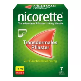 NICORETTE TX Patch 15 mg, 7 stuks