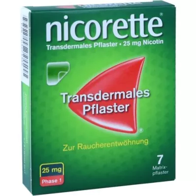 NICORETTE TX Patch 25 mg, 7 stuks