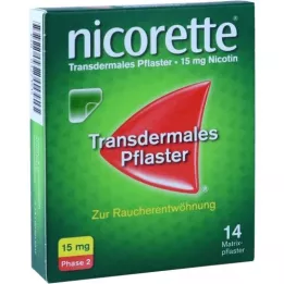 NICORETTE TX Patch 15 mg, 14 st