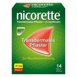 NICORETTE TX Patch 15 mg, 14 st