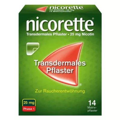 NICORETTE TX Patch 25 mg, 14 stuks NICORETTE TX Patch 25 mg, 14 stuks