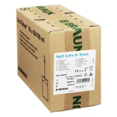 URO TAINER Natriumchlorideoplossing 0,9%, 10X100 ml URO TAINER Natriumchlorideoplossing 0,9%, 10X100 ml