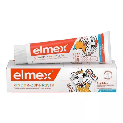 ELMEX Kindertandpasta vouwdoosje, 50 ml