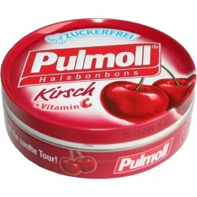 PULMOLL Kersen suikervrij snoep, 50 g