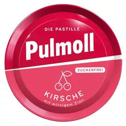 PULMOLL Kersen suikervrij snoep, 50 g