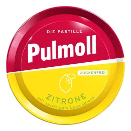 PULMOLL Citroen suikervrij snoep, 50 g