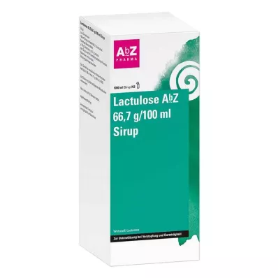 LACTULOSE AbZ 66,7 g/100 ml siroop, 1000 ml LACTULOSE AbZ 66,7 g/100 ml siroop, 1000 ml